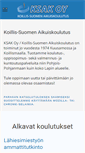 Mobile Screenshot of ksak.fi